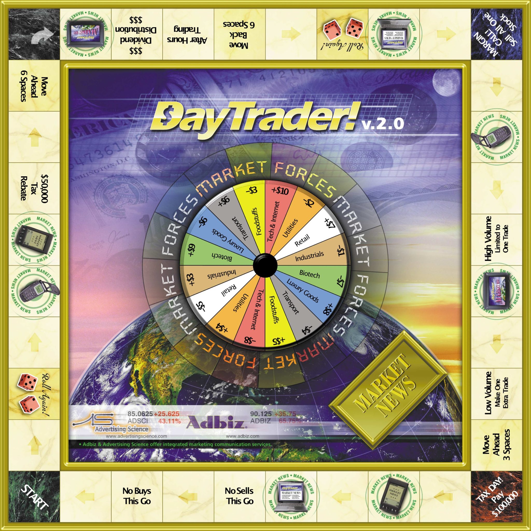 DAY TRADER BOARD GAME scaled